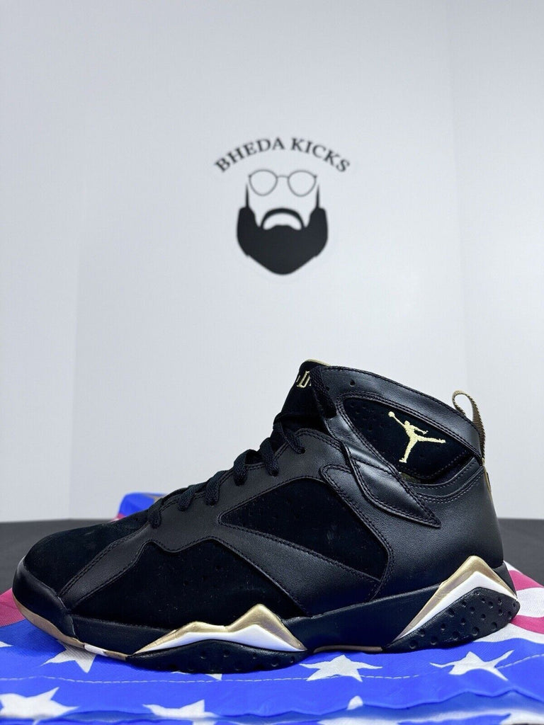 Air Jordan VII 7 Retro Golden Moments Pack GMP 304775-030 Preowned Men Size 13