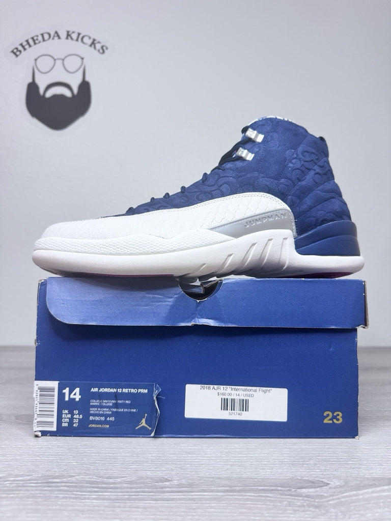 Size 14 - Air Jordan 12 Retro International Flight BV8016-445 Preowned