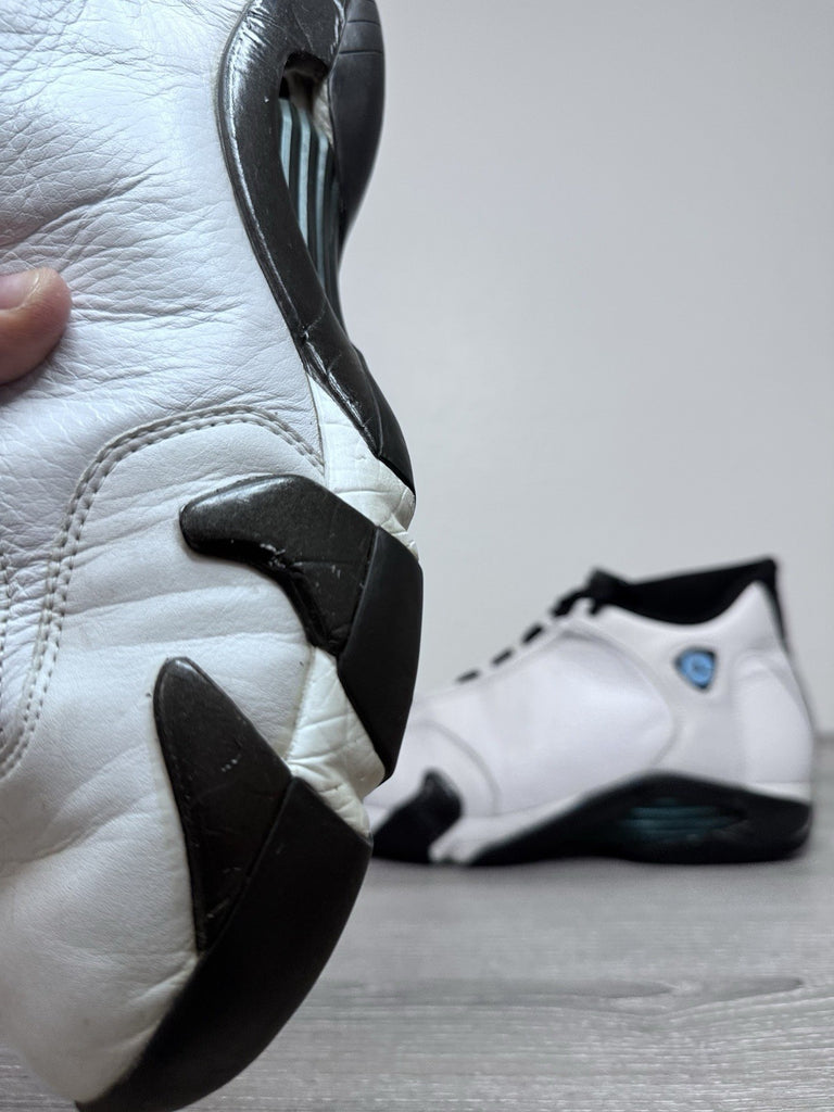 Size 12 - Air Jordan 14 OG 1999 Oxidized Green 136011-103 Preowned Authentic