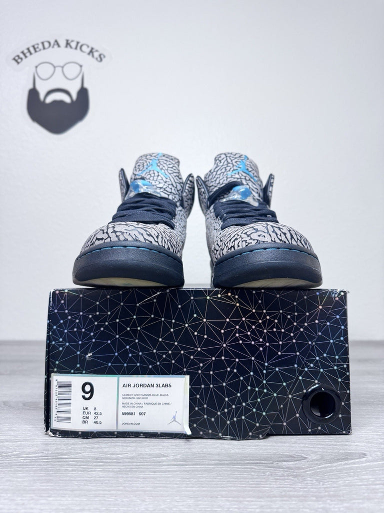 Size 9 - Jordan 5 Retro 3Lab5 2013 599581-007 Preowned Authentic Rare