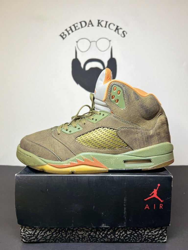 2006 Air Jordan 5 "Olive" Men's sz. 10 - Extremely RARE - 314259-381 Og MJ