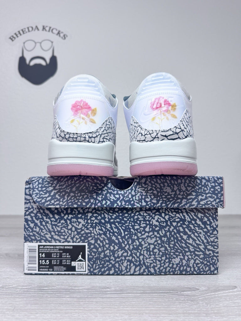 Size 14 - Nike Air Jordan 3 Retro 'Wings' [HM6993-100] Men's Preowned Rare