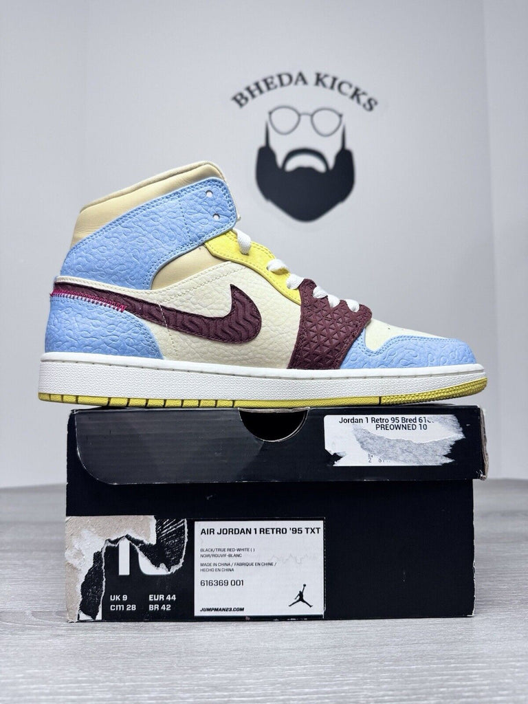 Size 9.5 - Maison Chateau Rouge x Air Jordan 1 Mid SE Fearless CU2803-200