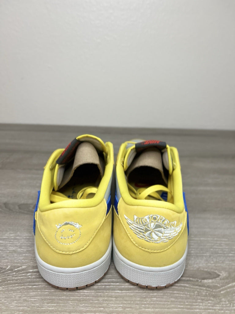 Size 15.5W (14 Men) - Nike Air Jordan 1 Retro OG SP Low Canary Travis Scott New