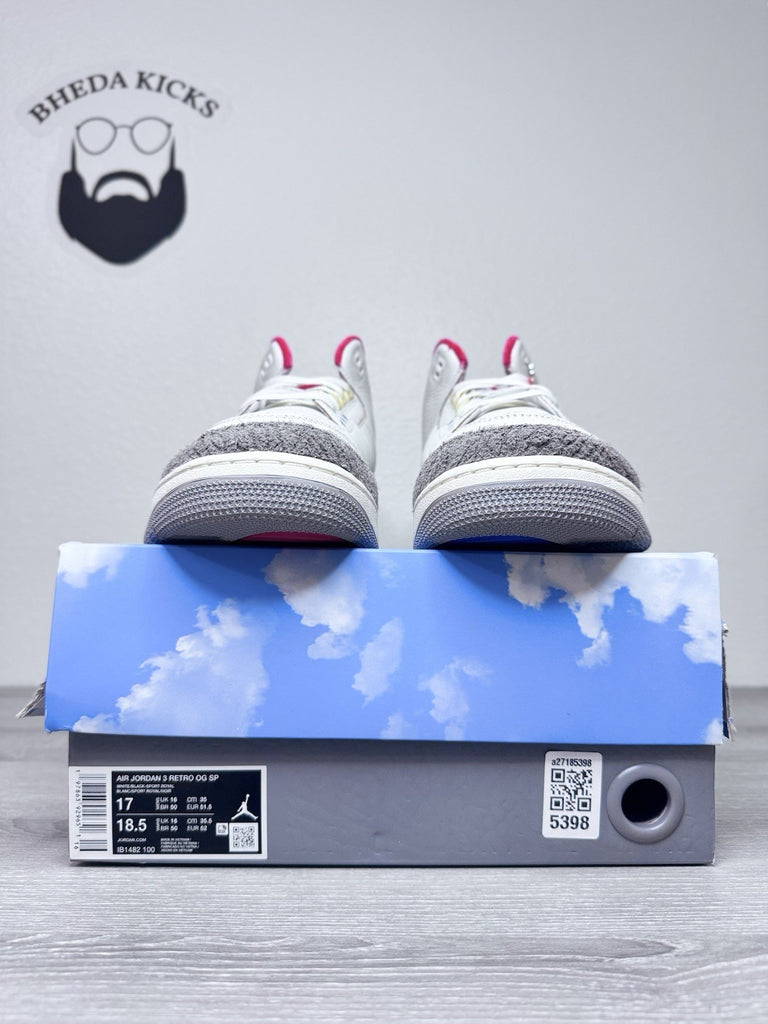 Size 17 - Nike Air Jordan 3 Retro Seoul 2.0 Men's IB1482-100 Brand New