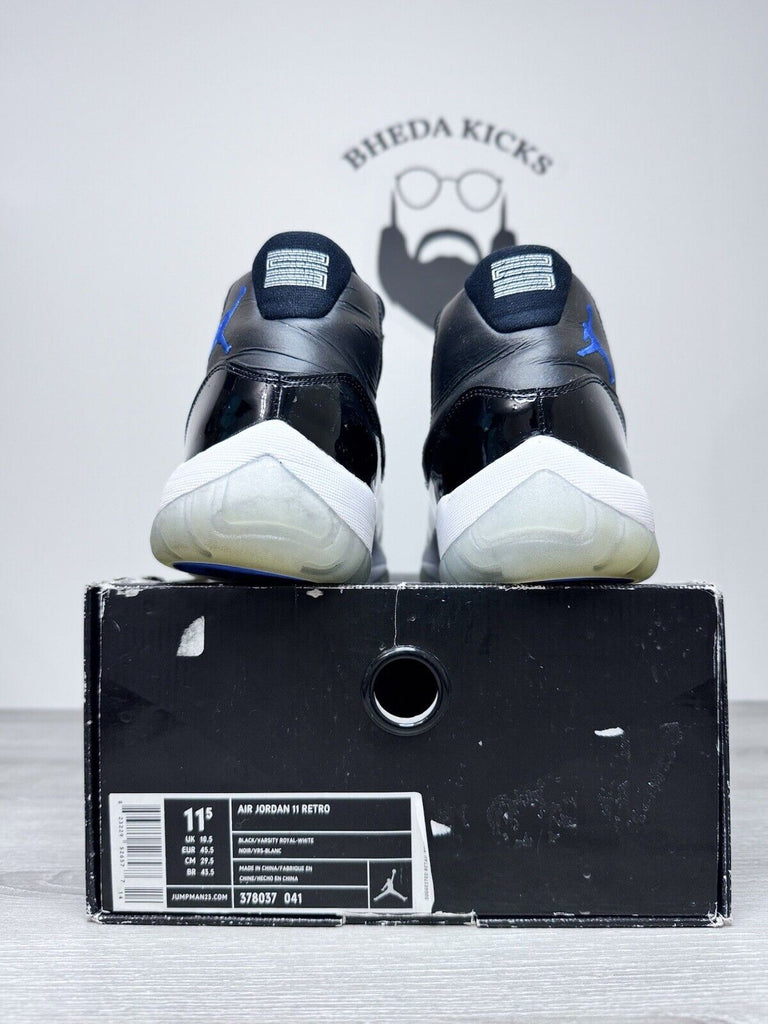 Size 11.5 - Jordan 11 Retro Space Jam 2009 OG 378037-041 Preowned Rare