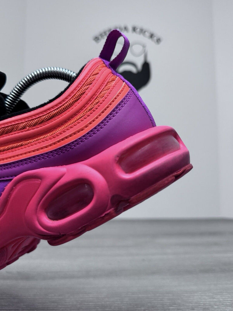 Size 9.5 - Nike Air Max 97 Plus Racer Pink 2018 AH8143-600 Preowned Og