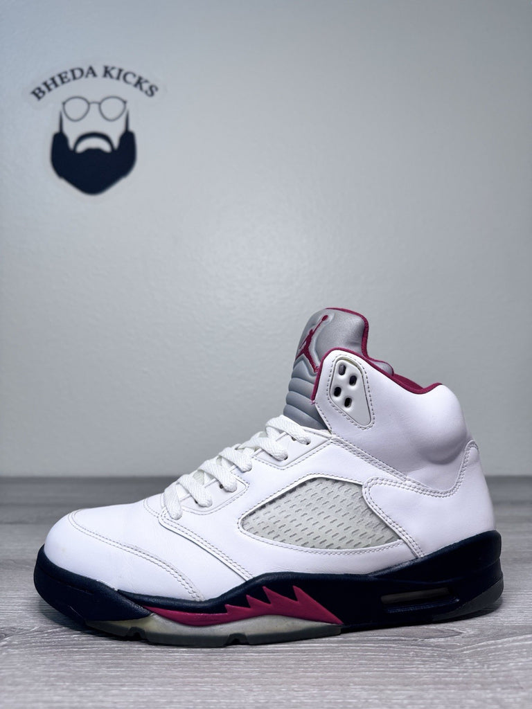 Size 10 - Nike Air Jordan V 5 Retro 2013 Fire Red OG Mens 136027-100 Metallic