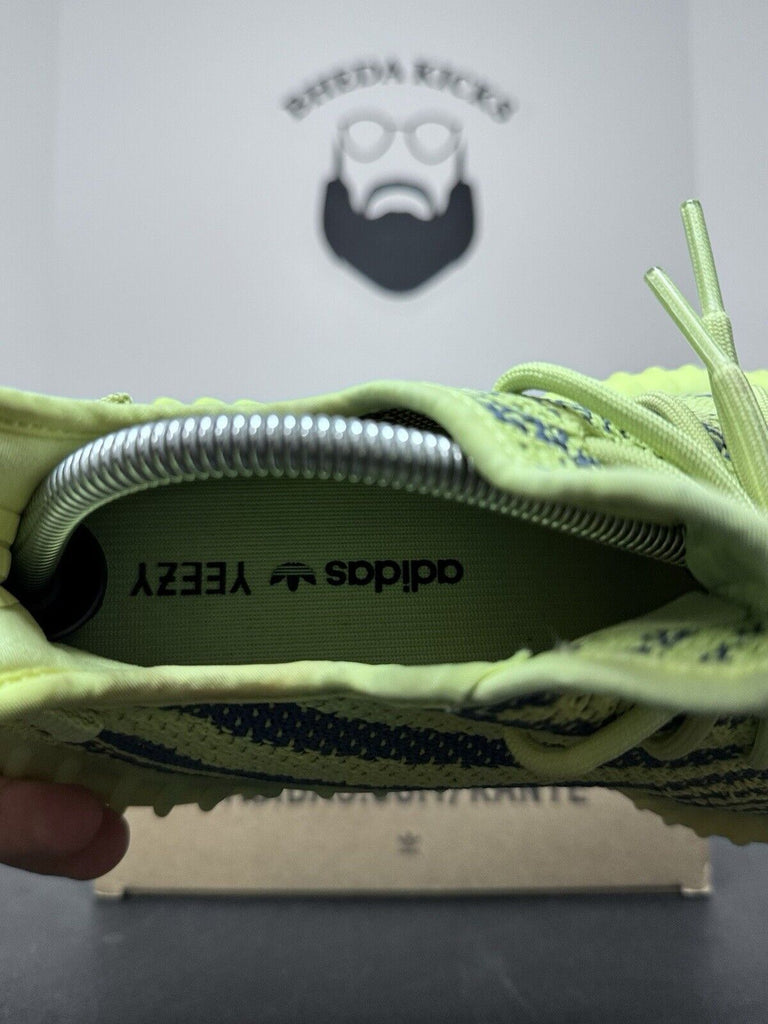 Adidas Yeezy Boost 350 V2 Semi Frozen Yellow Green B37572 Men’s Size 9.5