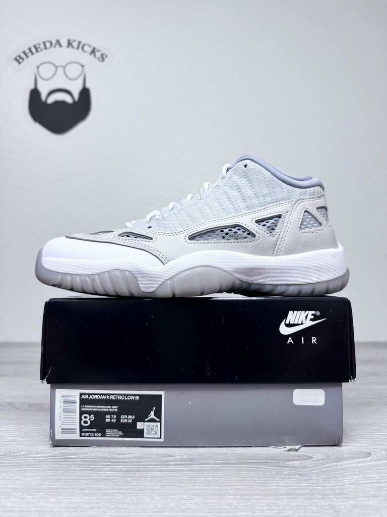 Size 8.5 - Air Jordan 11 Retro Low IE Light Orewood Brown White 919712-102