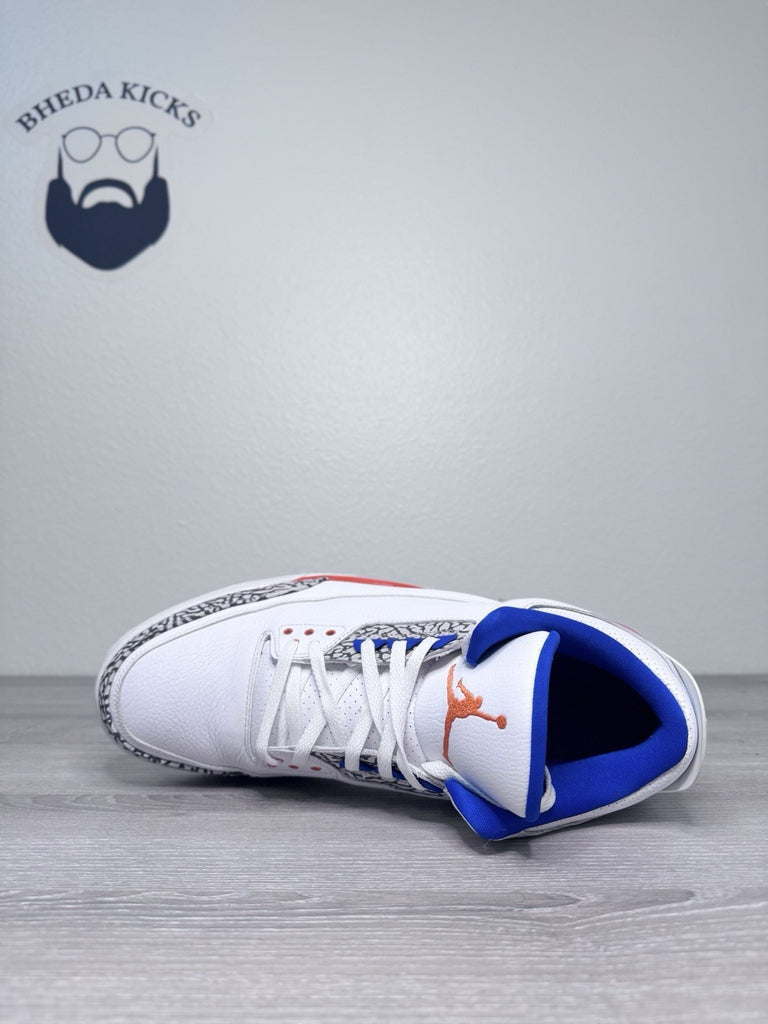 Size 16 - Air Jordan 3 Retro Knicks 136064-148 Preowned Authentic Rare