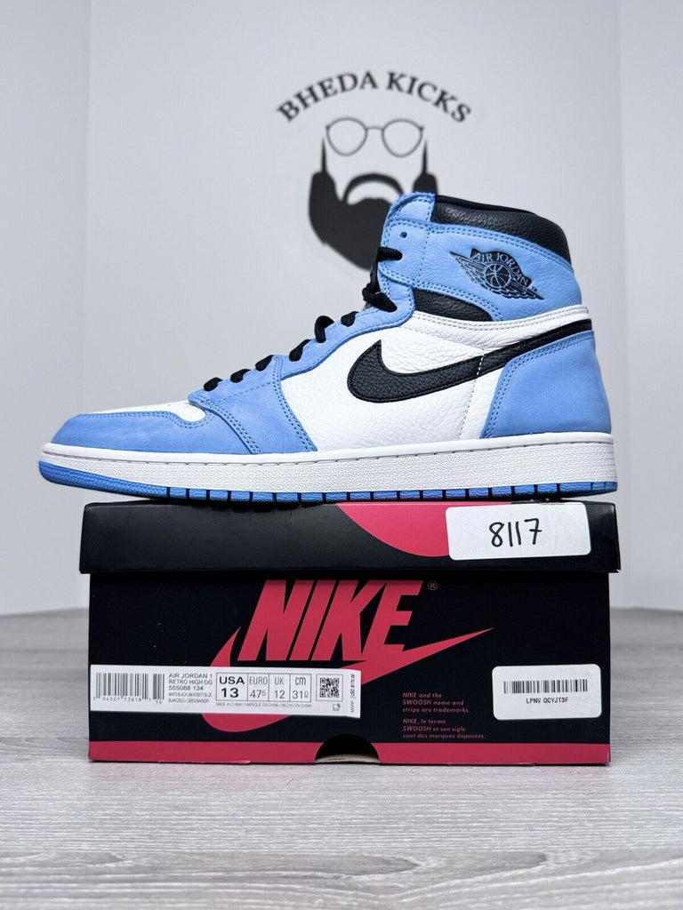 Size 13 - Nike Air Jordan 1 Retro OG High University Blue 2021 555088-134 Men’s