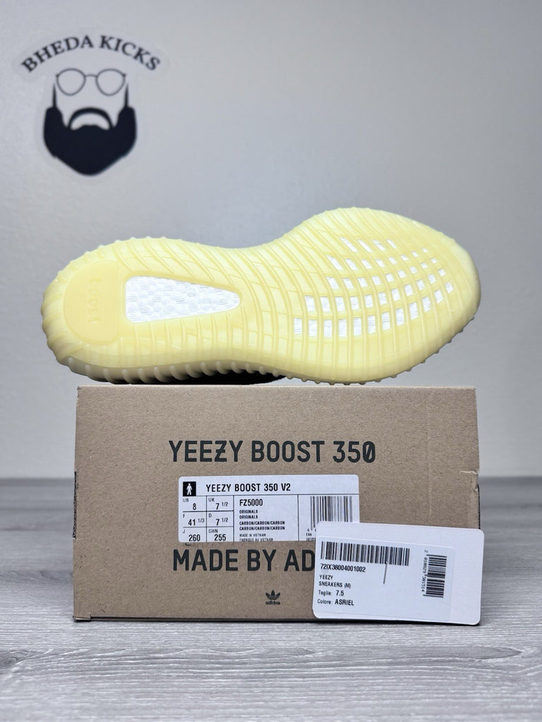 Size 8 - Adidas Yeezy Boost 350 V2 Carbon FZ5000 Authentic Brand New