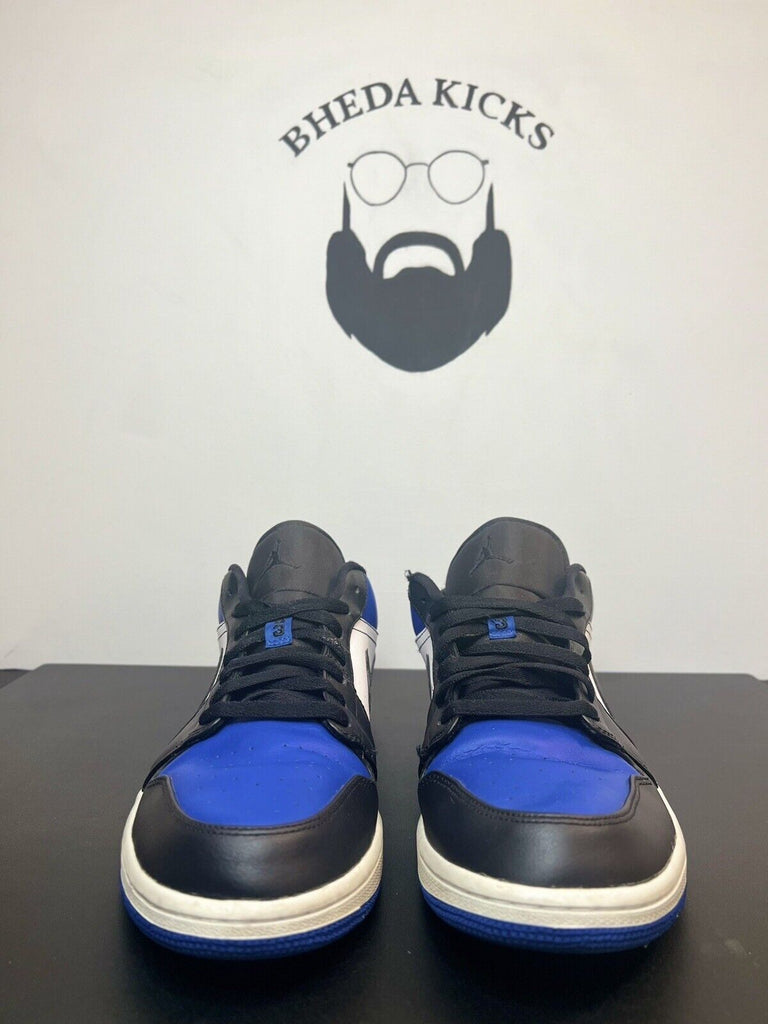 Nike Air Jordan 1 Low Royal Toe 2019 Retro CQ9446-400 Blue Black Men's 13 Rare