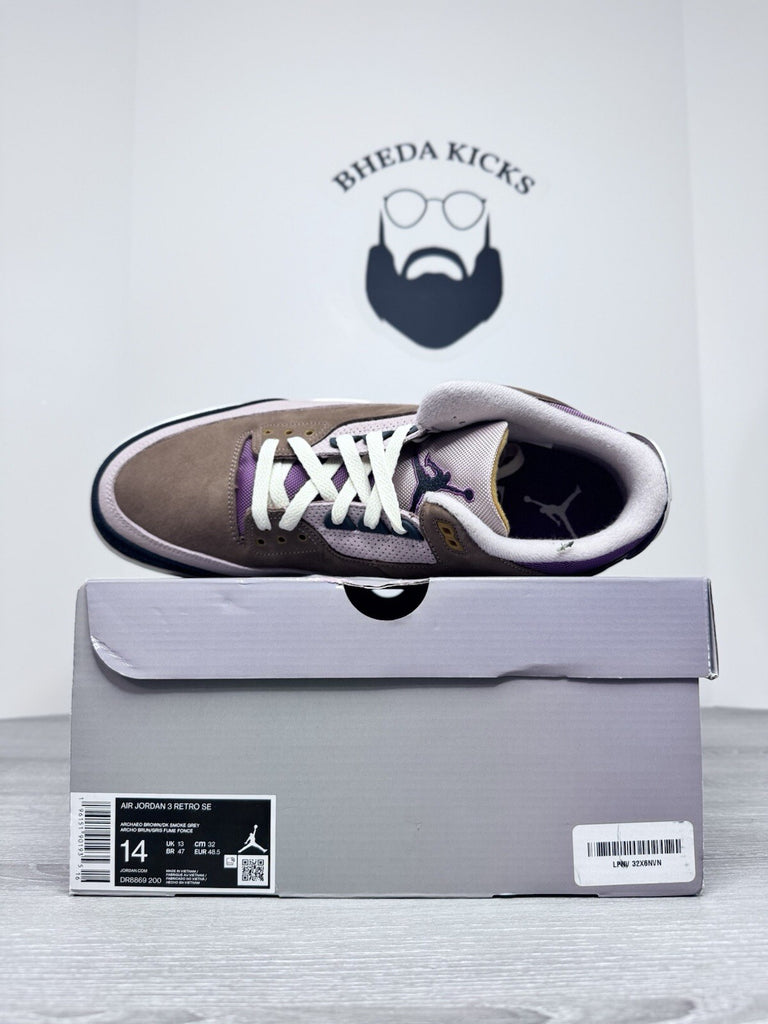 Size 14 - Air Jordan 3 Retro SE Winterized DR8869-200 Authentic NEW DS