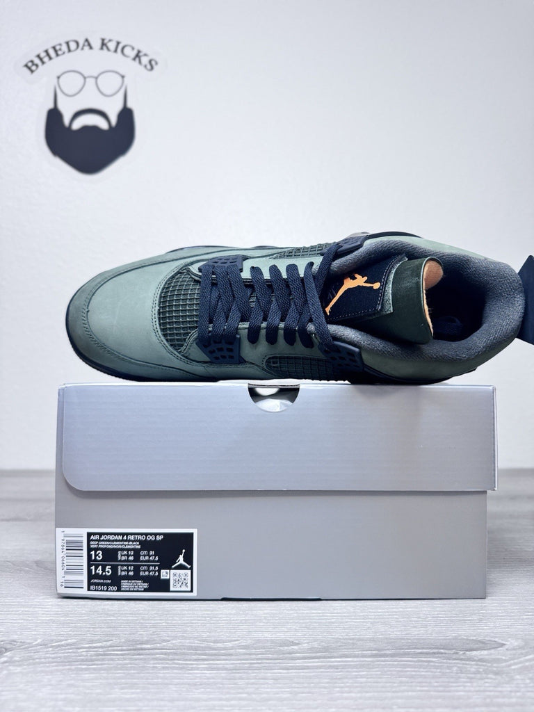 Size 13 - Undefeated x Air Jordan 4 Retro 2025 IB1519-200 Brand New