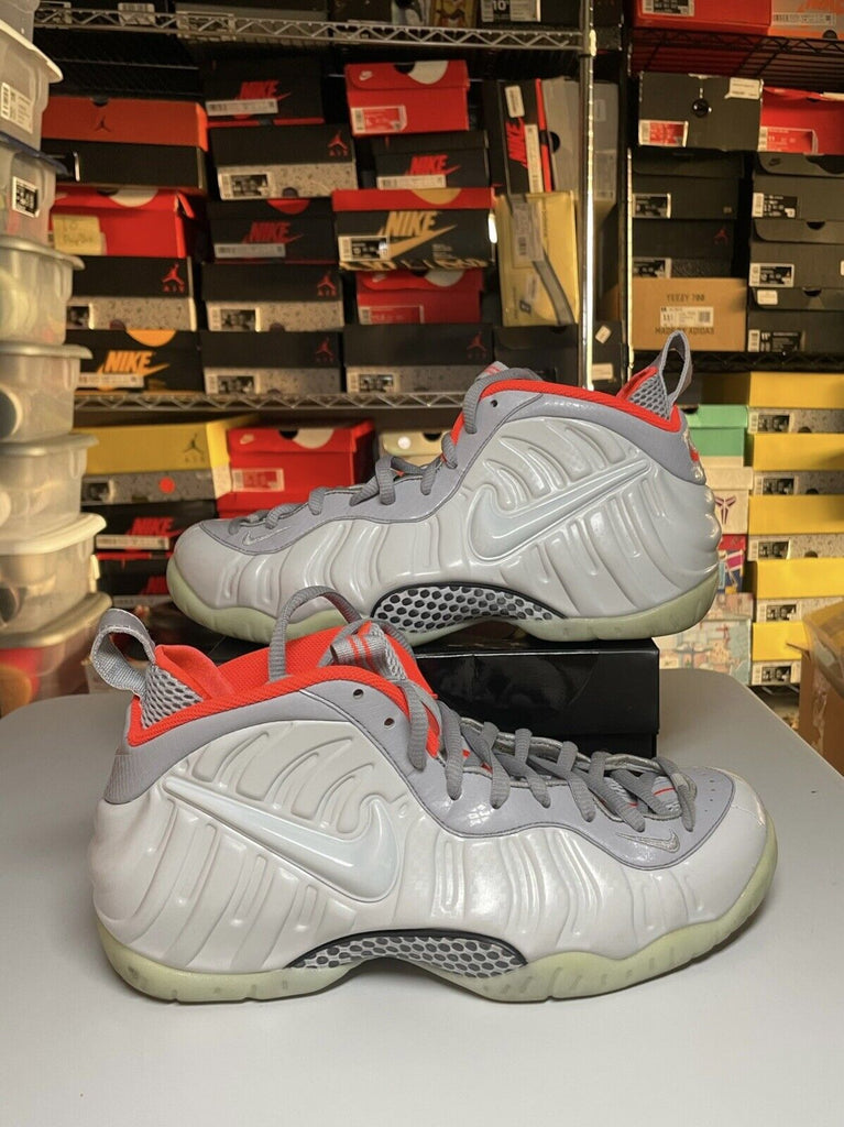 Nike Air Foamposite Pro PRM Pure Platinum Wolf Grey Size 11 616750 003