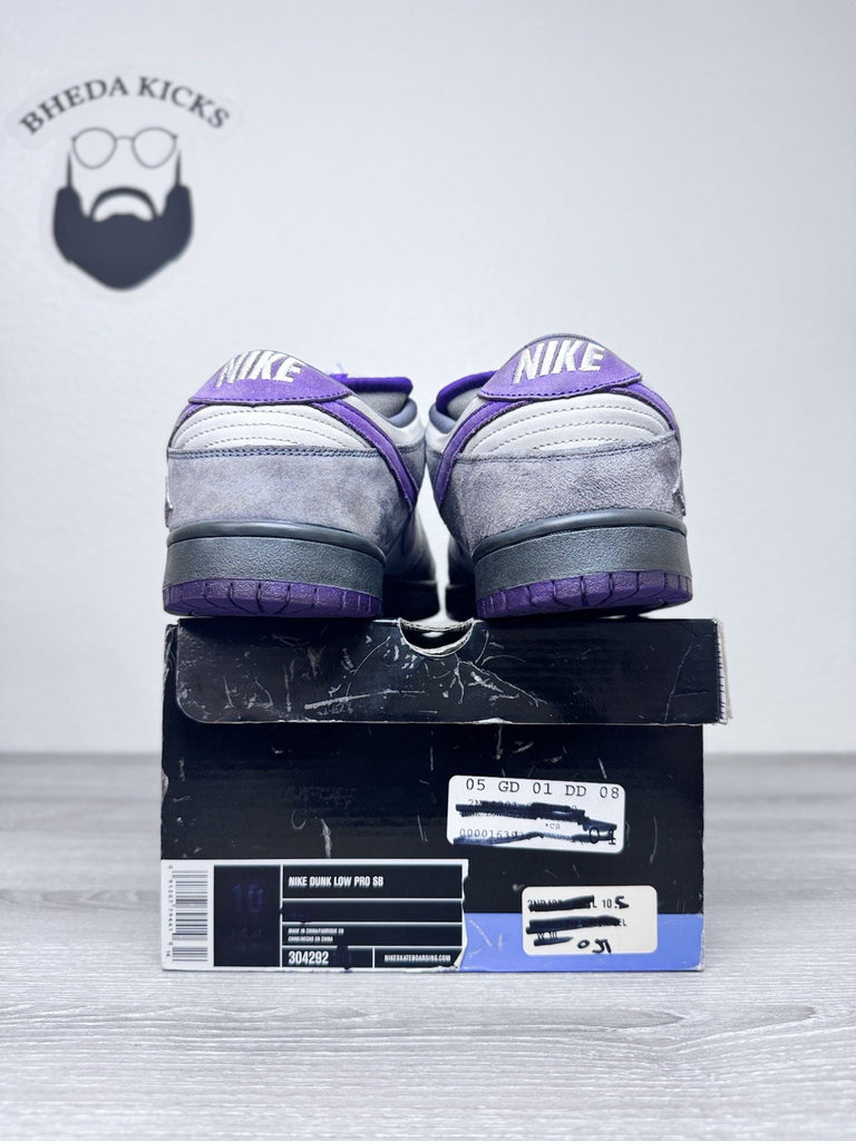 Size 10.5 - Nike SB Dunk Low Pro Purple Pigeon 2006 304292-051 Preowned