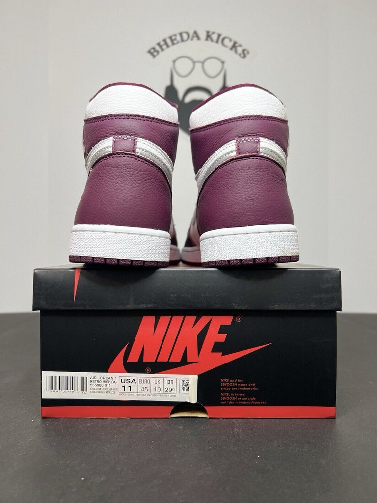 Nike Air Jordan 1 Retro High OG Bordeaux 555088-611 Preowned Men’s Size 11