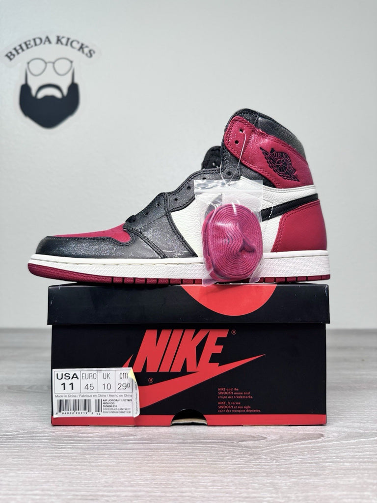Size 11 - Jordan 1 Retro OG High Bred Toe 555088-610 2018 NEW DS