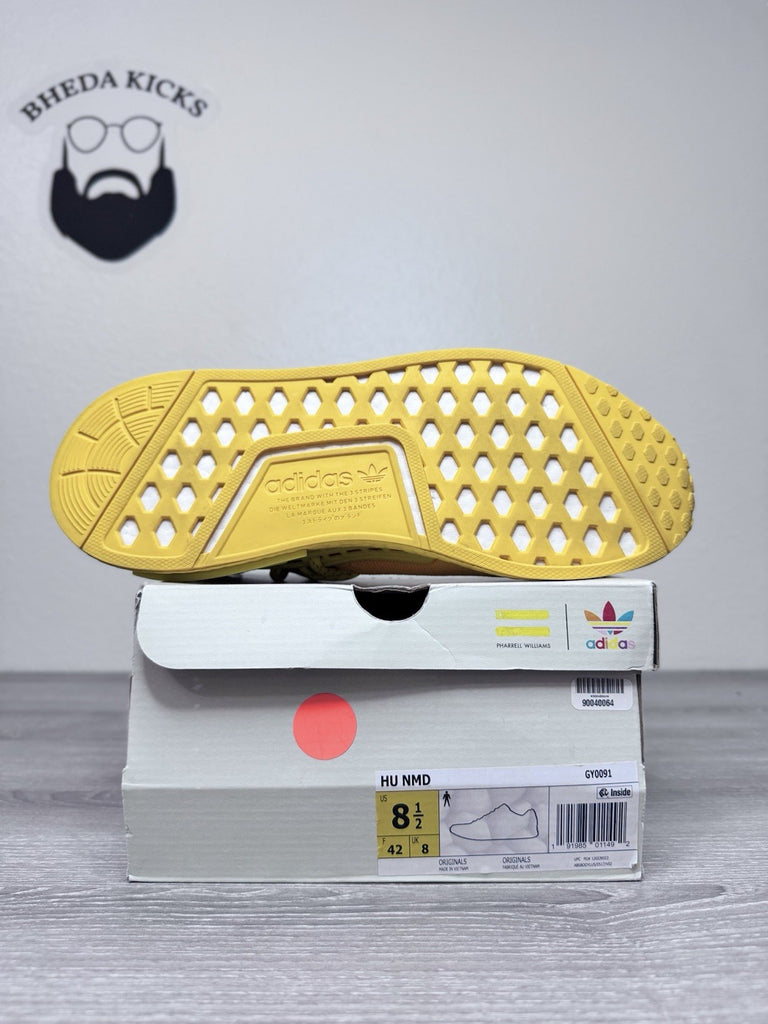 Size 8.5 - Adidas Pharrell x NMD Human Race Trail Blank Canvas World GY0091