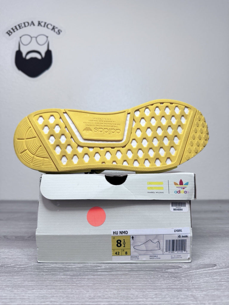 Size 8.5 - Adidas Pharrell x NMD Human Race Trail Blank Canvas World GY0091