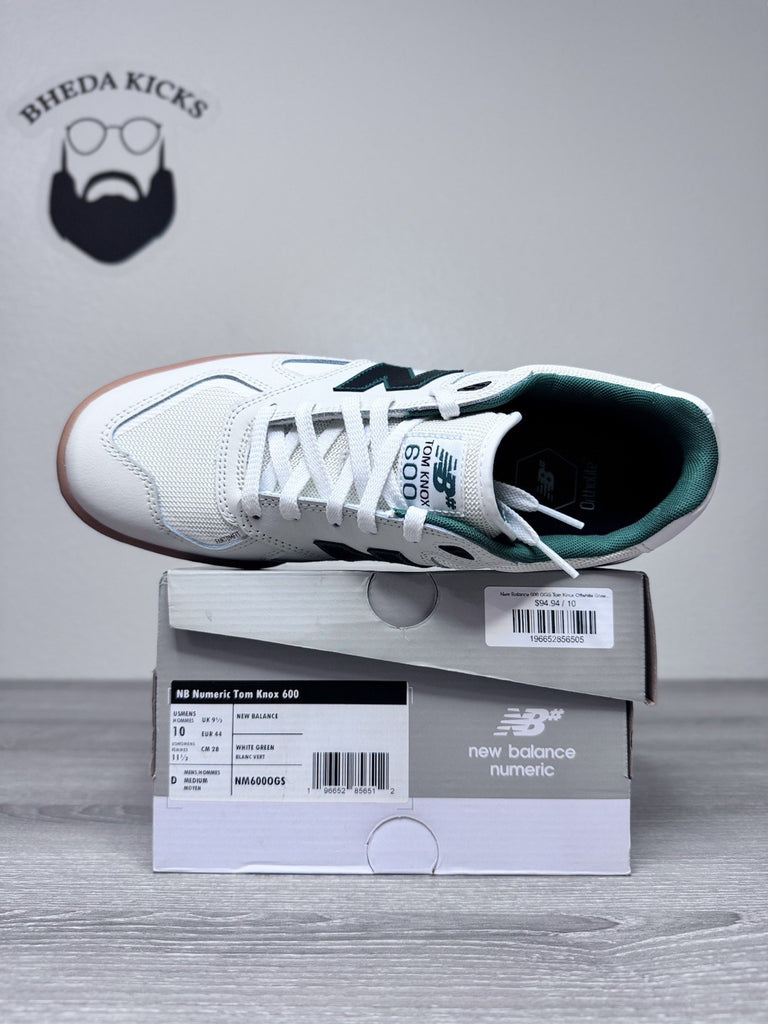 Size 10 - New Balance Tom Knox X Numeric 600 Skate Shoes Men's M600OGS