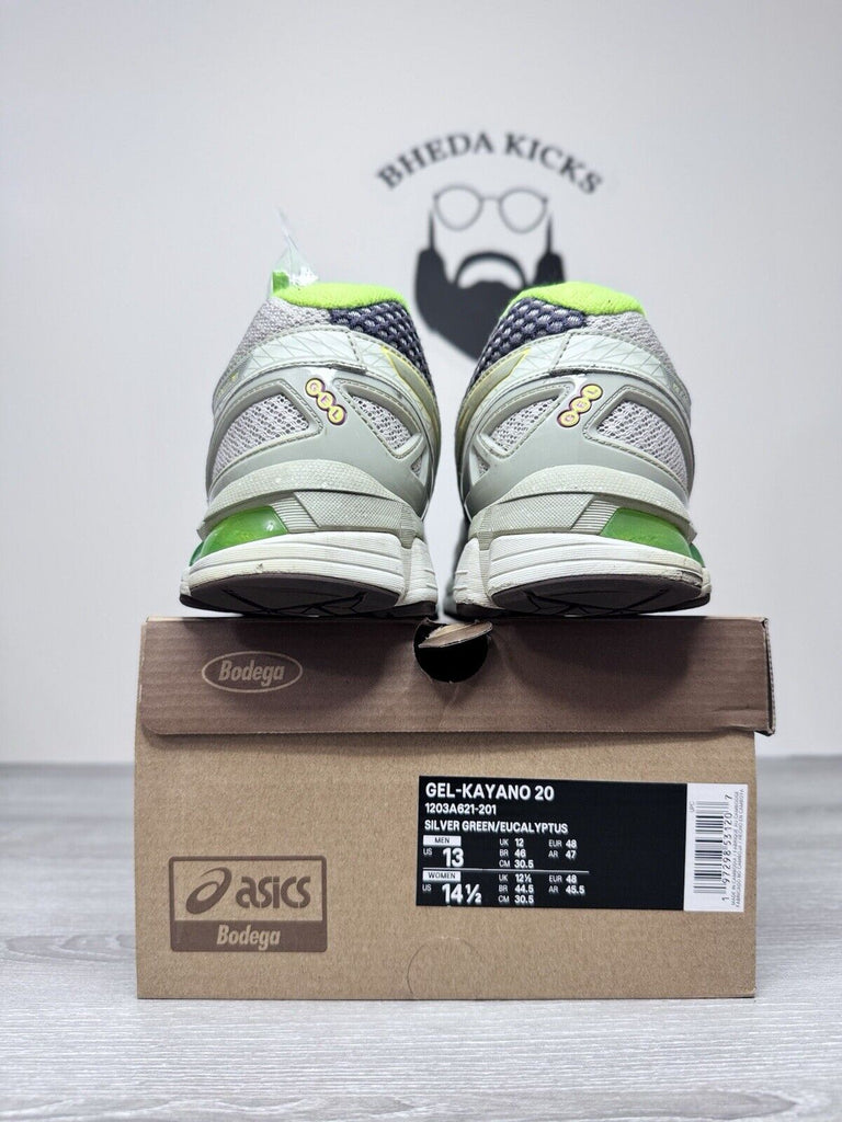 Size 13 - Asics x Bodega Gel-Kayano 20 Swall Wins Add Up 1203A621-201 Preowned