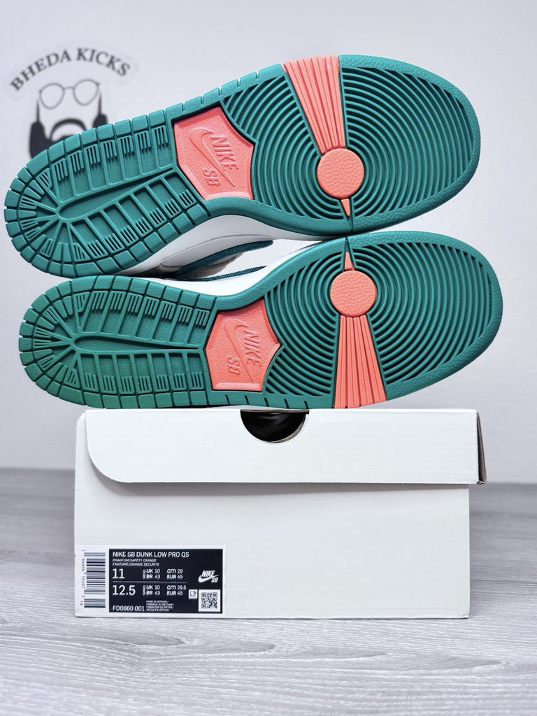 Size 11 - Nike Jarritos x Dunk SB FD0860-001 Phantom Safety Orange Brand New