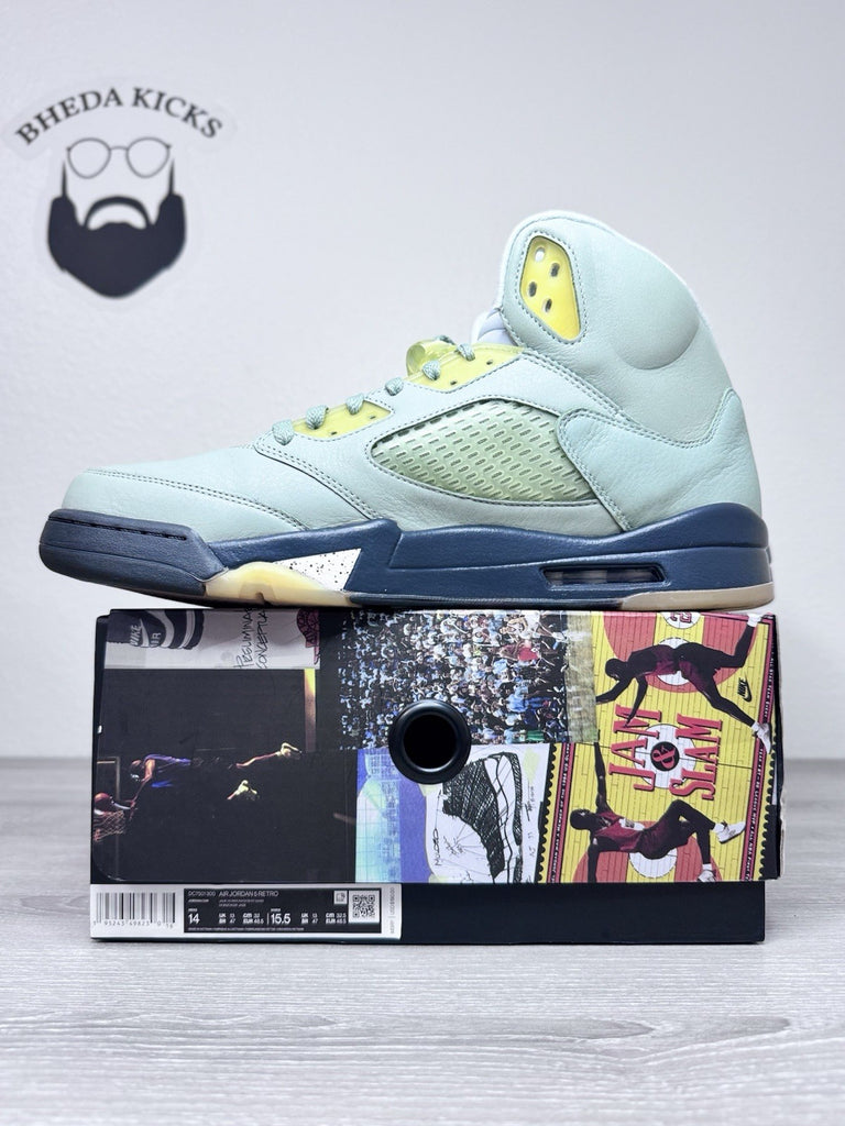 Size 14 - Nike Air Jordan 5 Retro Jade Horizon (2022)  DC7501-300 Preowned Clean