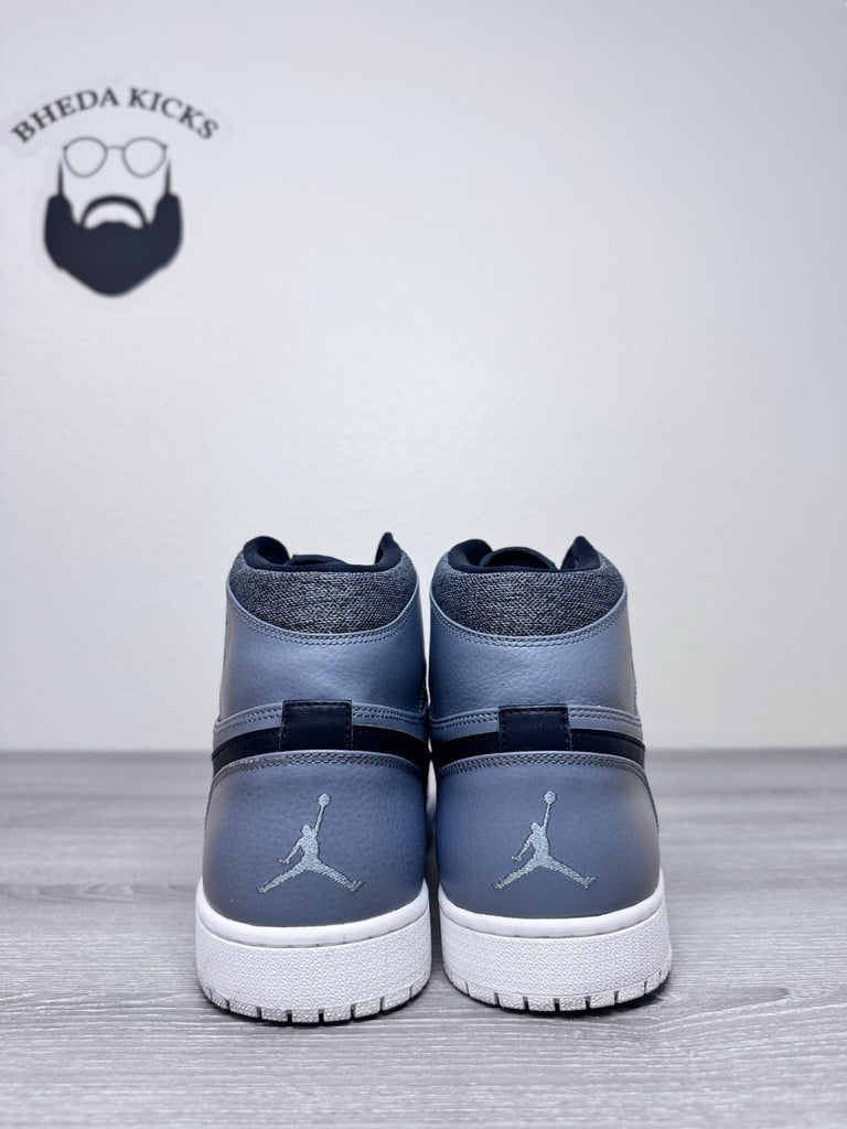 Size 15 - Nike Air Jordan Mens Athletic Gray High Top Basketball 332550-014
