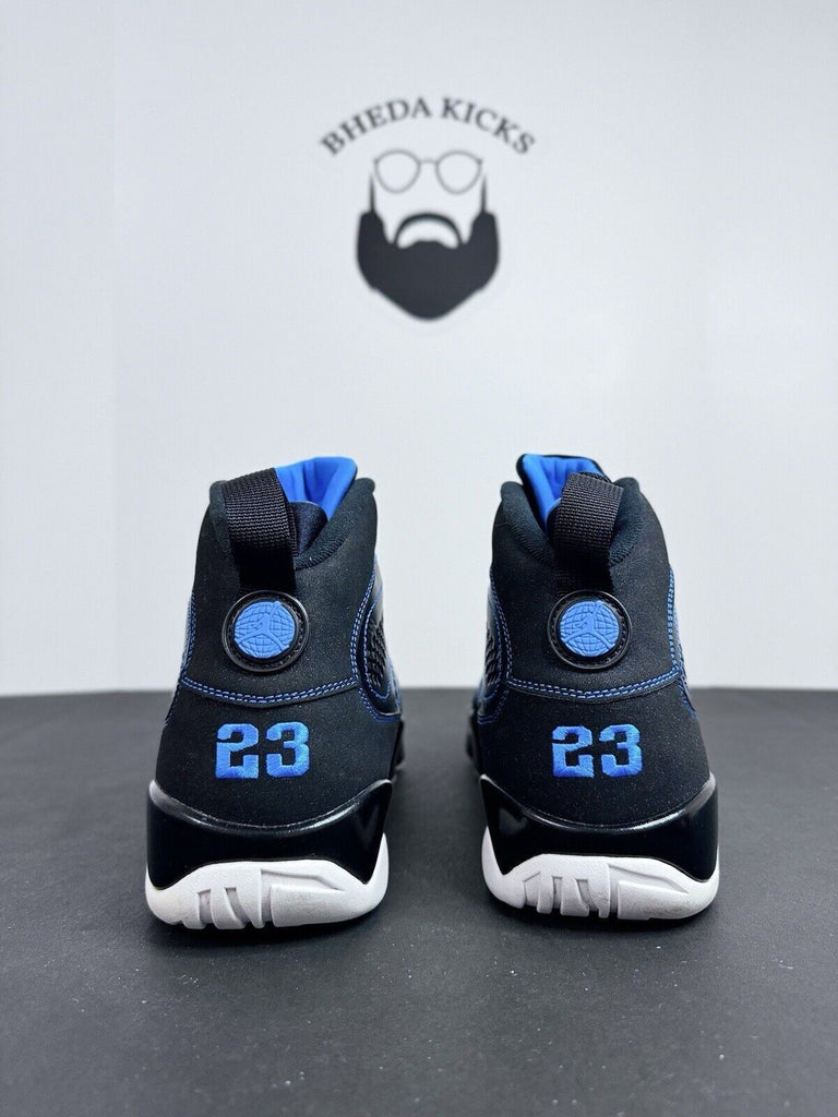 Nike Mens Air Jordan 9 302370-007 Photo Blue Black Preowned Men’s Size 13