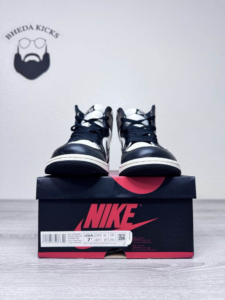 Size 7.5 - Air Jordan 1 Retro OG High Dark Mocha Mens Shoe 555088-105