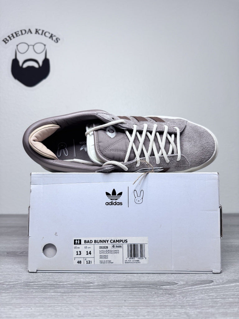 Size 13 - Adidas Campus Light Shoes Bad Bunny 'Chalky Brown' ID2529 Men's NEW DS