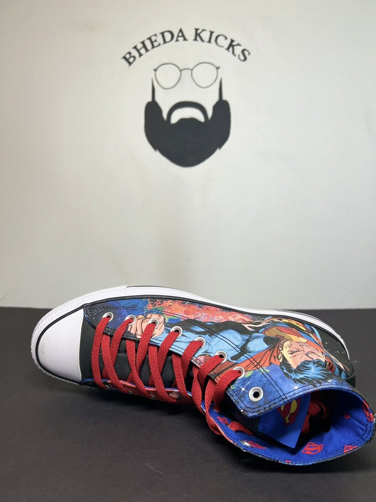 New Converse Chuck Taylor All Star Superman DC Comics Sneakers 150444C Size 11M