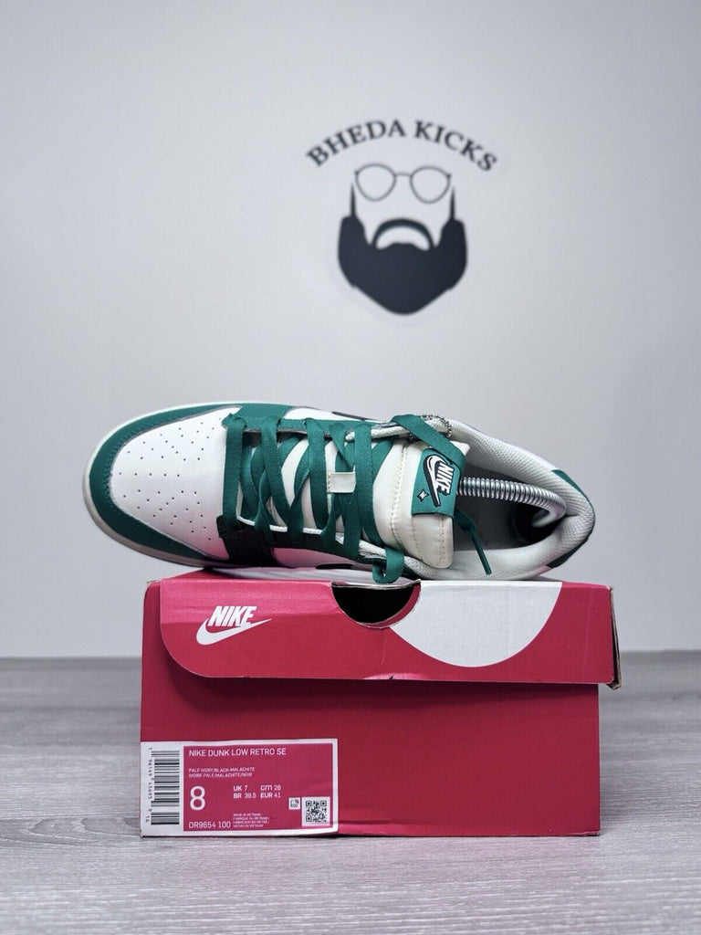 Size 8 - Nike Dunk Low SE Lottery Pack Malachite Preowned DR9654-100 Og