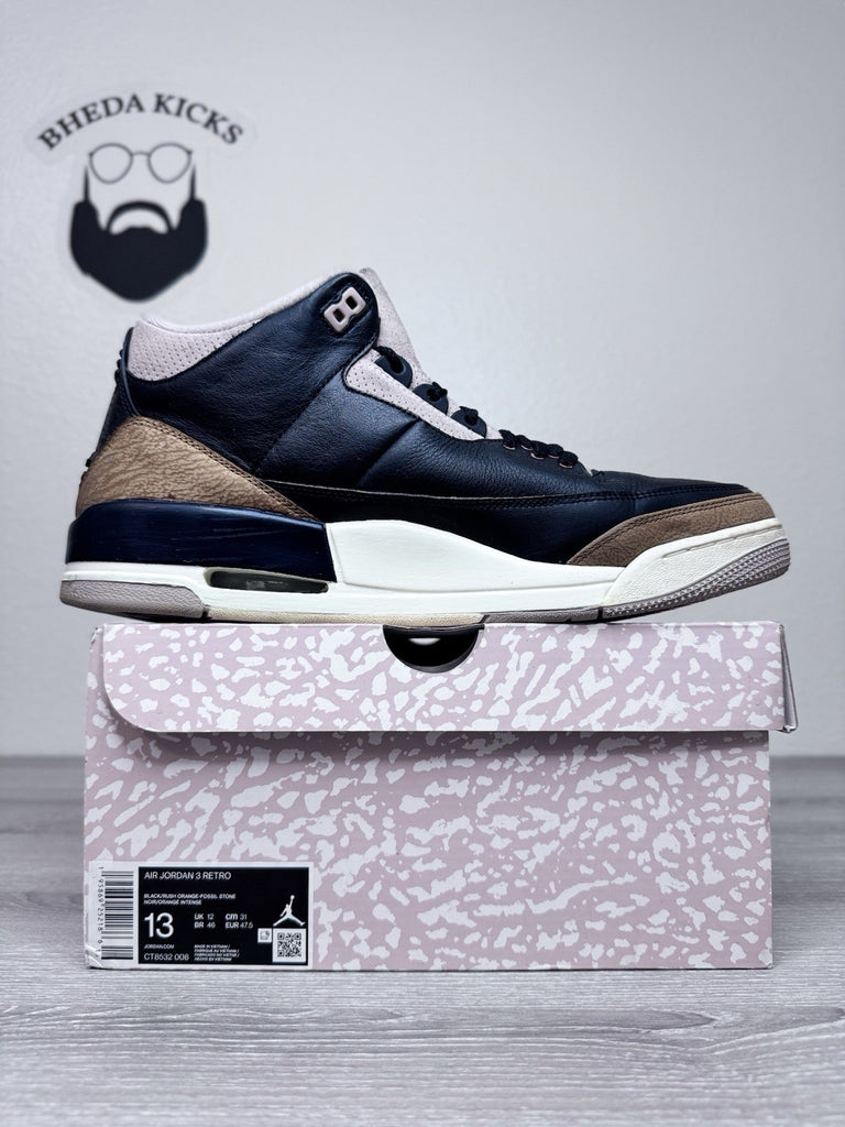 Size 13 - Air Jordan 3 Retro Mid Desert Elephant (CT8532-008) Preowned