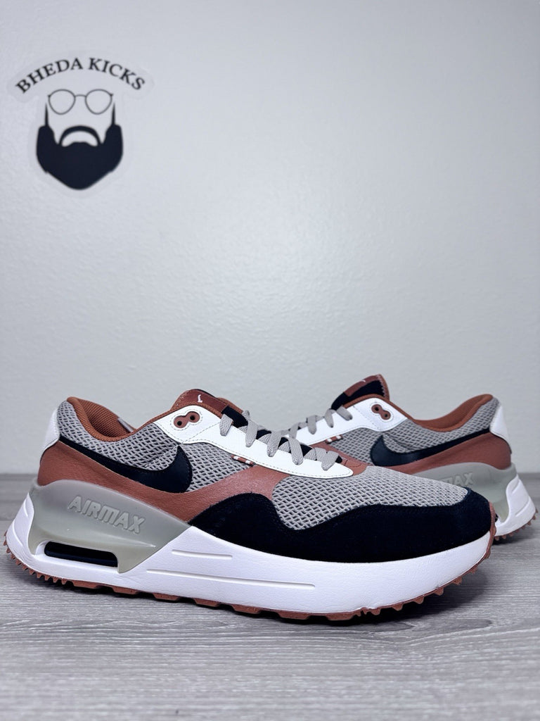 Size 15 - Texas Longhorns Nike College Air Max SYSTM Running Shoes DZ7745-001