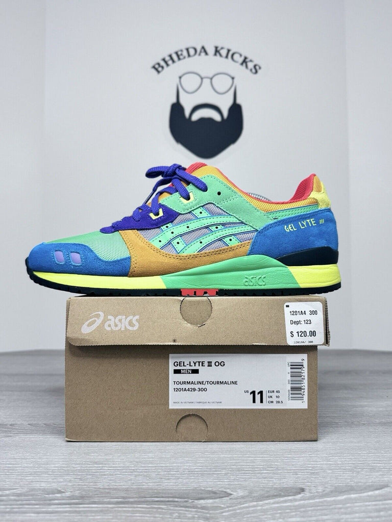 Size 11 - Asics Gel Lyte 3 III OG 1201A429-300 "Day Lyte" Men’s Preowned