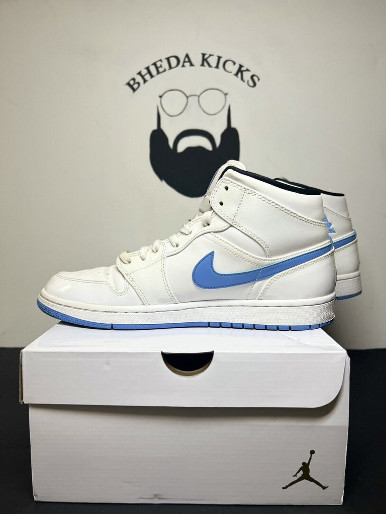 Nike Air Jordan 1 Retro High Legend Blue Mens Size 11 554724-127 Mid UNC Clean