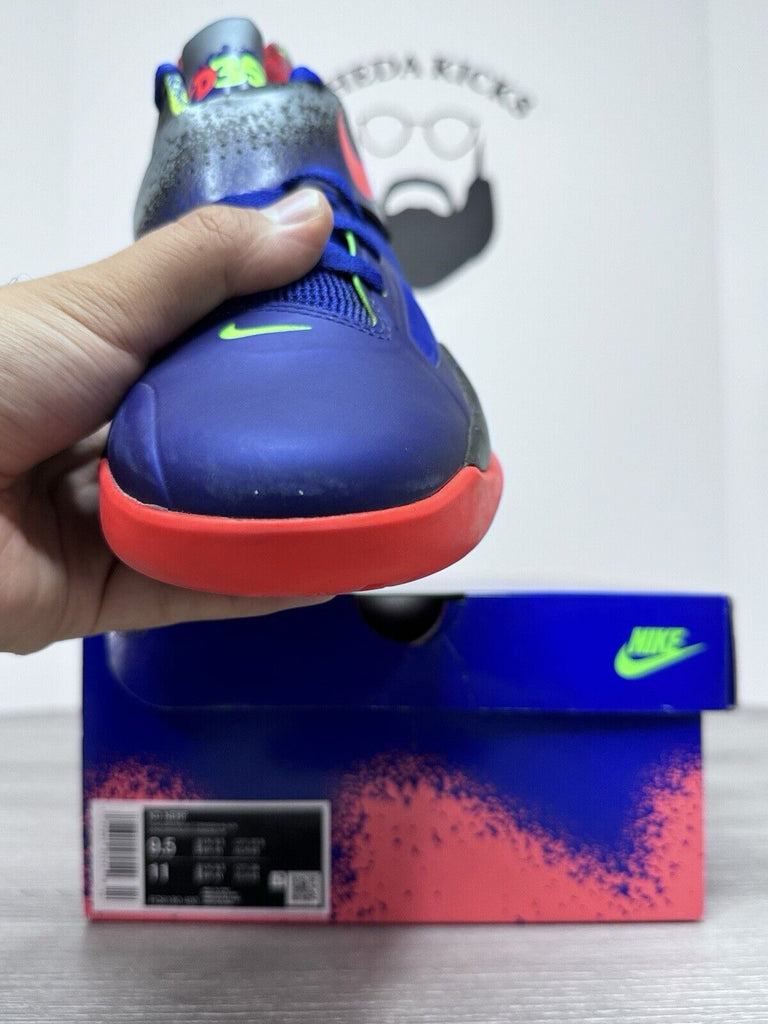 Size 9.5 - Nike Zoom KD 4 IV Nerf FQ8180-400 Men’s Authentic Preowned Og