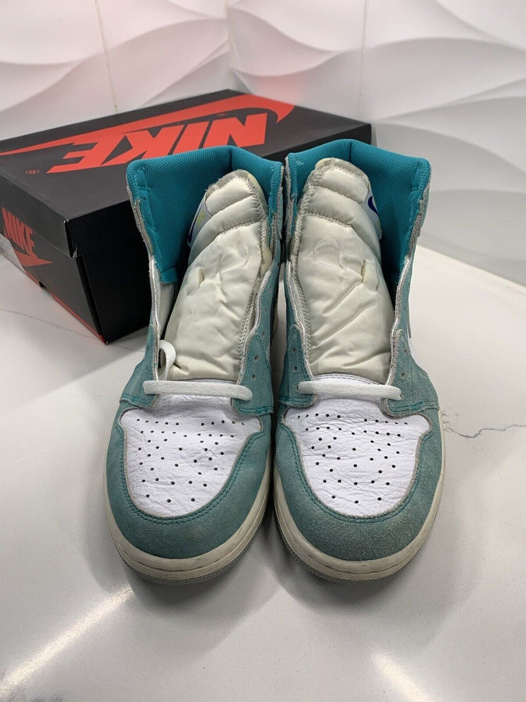 Nike AIR JORDAN 1 RETRO HIGH OG TURBO GREEN 2018 sz 13 Preowned