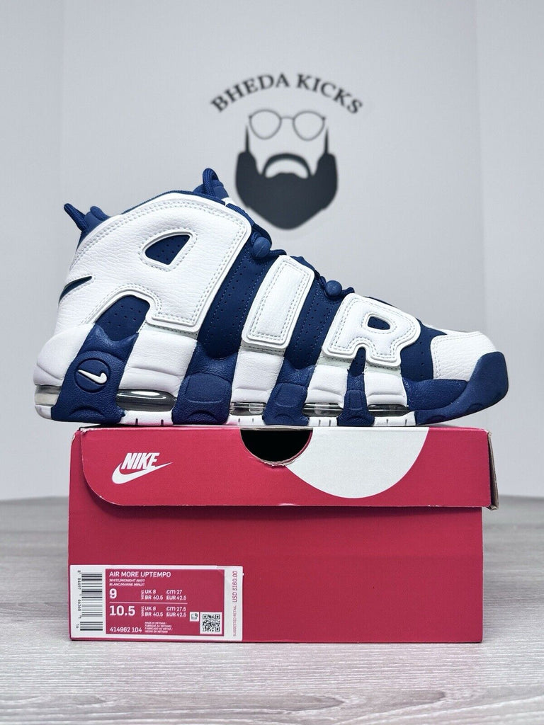 Size 9 - Nike Air More Uptempo Olympic Men's 414962-104 Worn Once Authentic