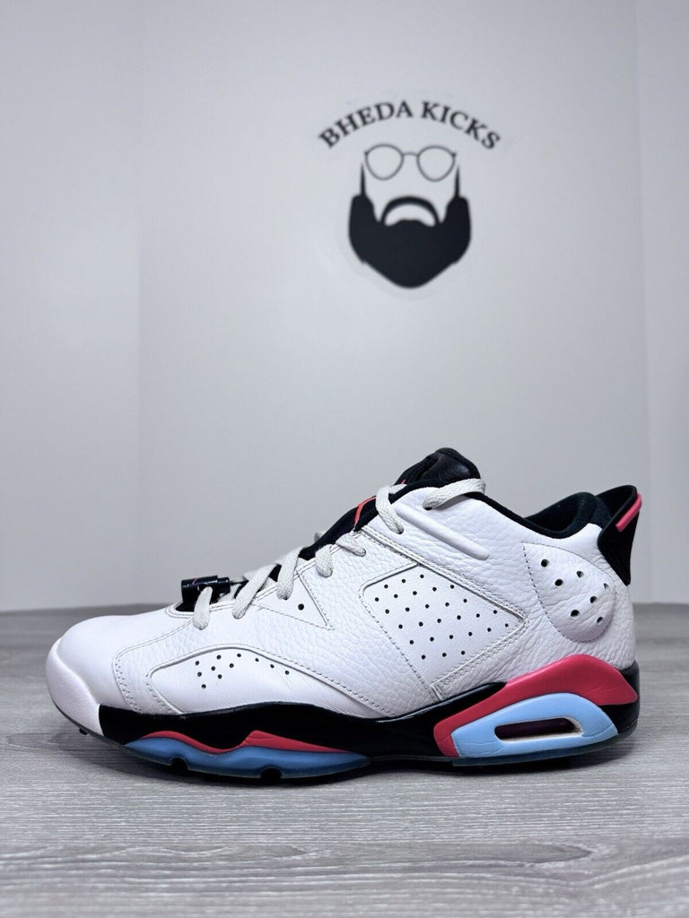 Size 11.5 - Nike Air Jordan 6 Retro Low G White Infrared DV1376-106 Golf Shoes