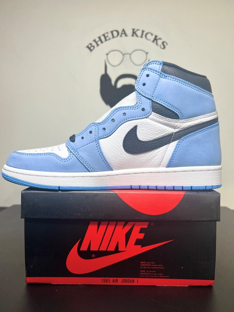 Jordan 1 Retro OG High University Blue NEW DS Size 7y-10 555088-134 575441-134