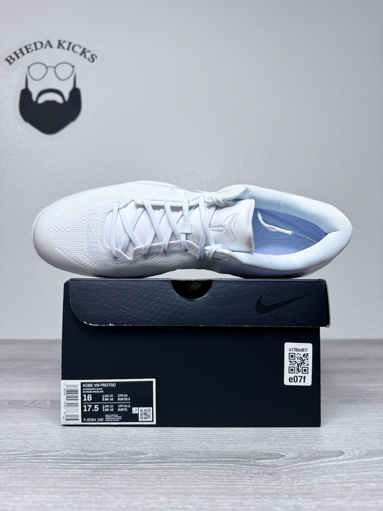 Size 16 - Nike Kobe 8 Protro Halo White FJ9364-100 Basketball Shoes Sneaker New