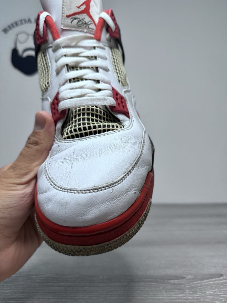 Size 15 - Nike Air Jordan 4 Retro OG Mid Fire Red DC7770-160 2020 Preowned