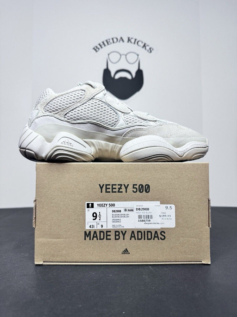 Adidas Yeezy 500 Blush 2018 DB2908 Preowned Oh Rare Authentic Men’s Size 9.5