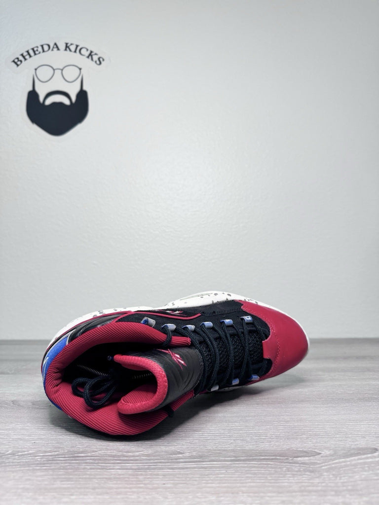 Size 11 - Reebok Question Mid First Ballot Sixers Allen Iverson M44552 Black Red