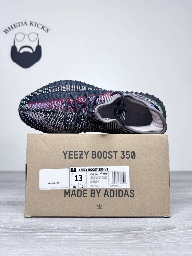 Size 13 - adidas Yeezy Boost 350 V2 Yecheil Non-Reflective FW5190 Preowned